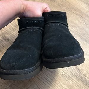 Ugg ultra mini BLING, Black size 10